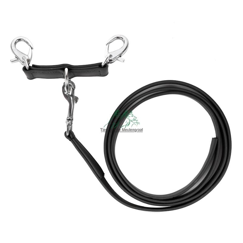 Starke Biothane-Kupplung mit Ring aus Edelstahl