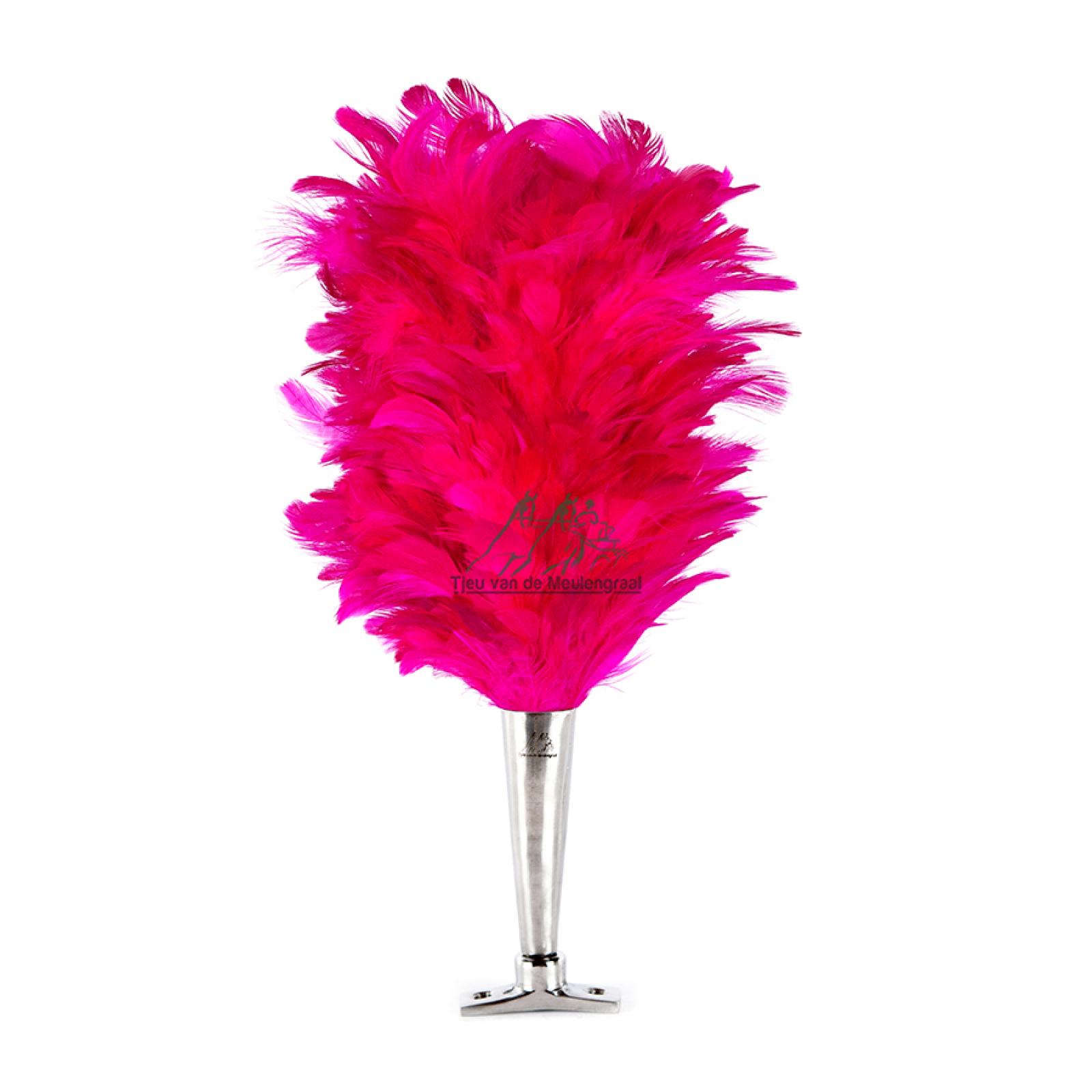 Luxe veerpluim roze