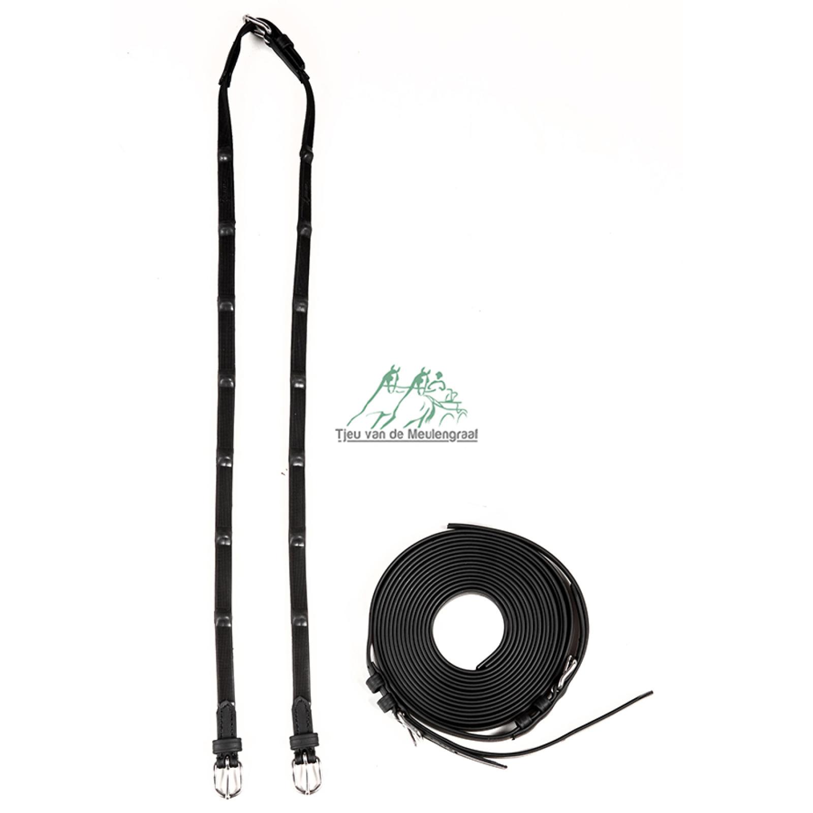 Soft rubber leidsel met stops