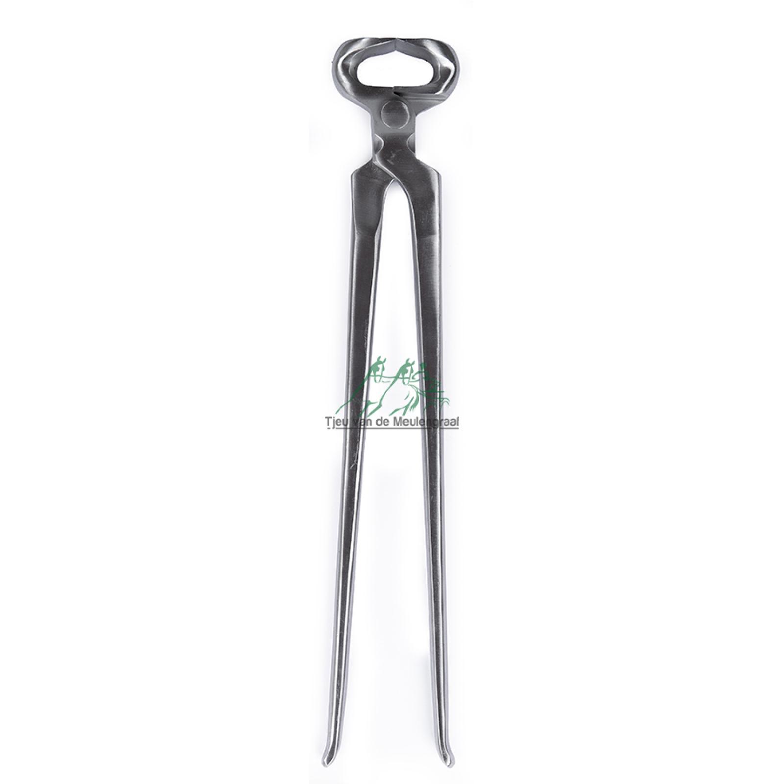 Hoeftang voor paardenhoeven rvs 15″ Tang