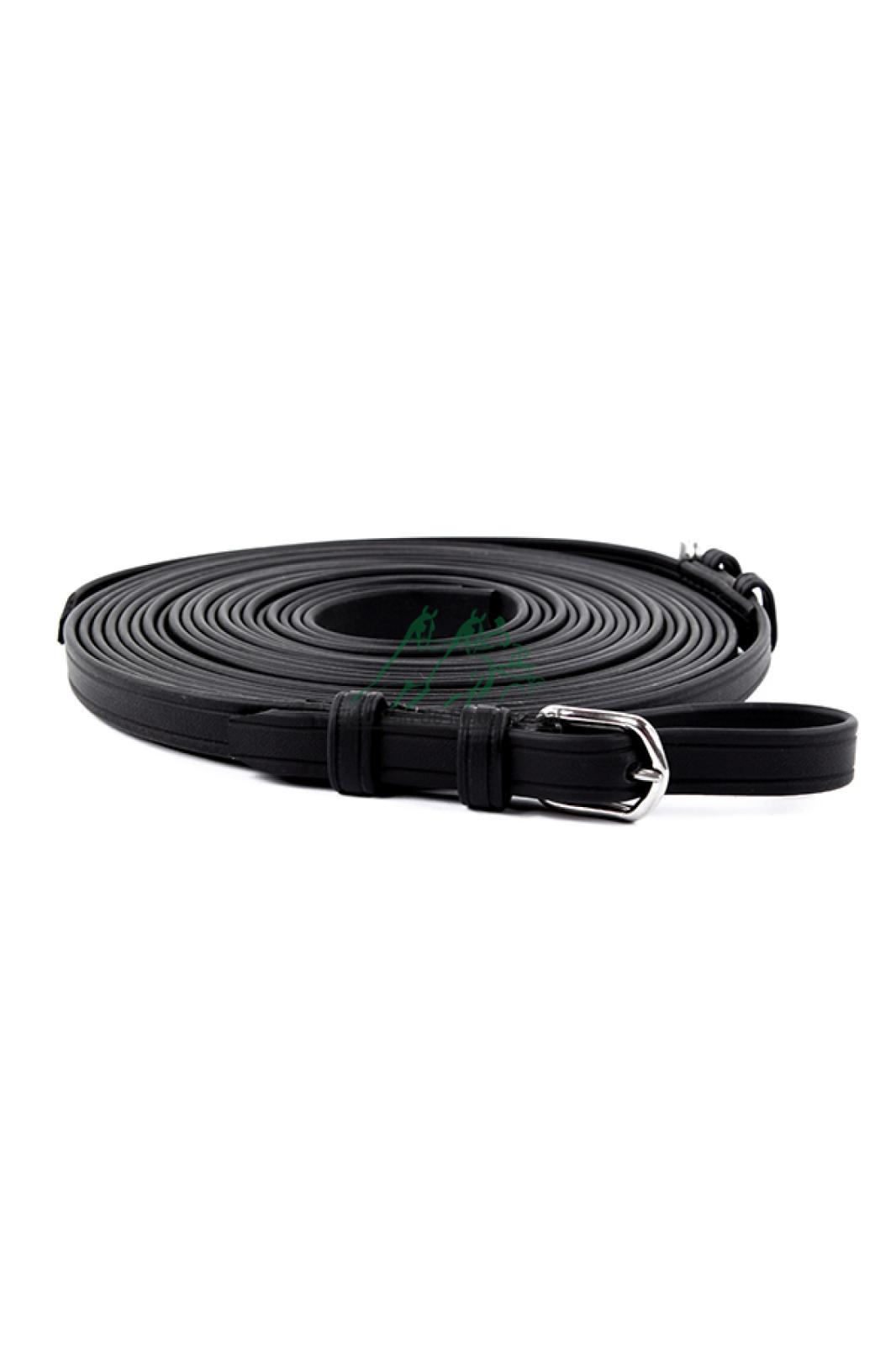 Biothane enkelspan softrubber anti-slip leidsel