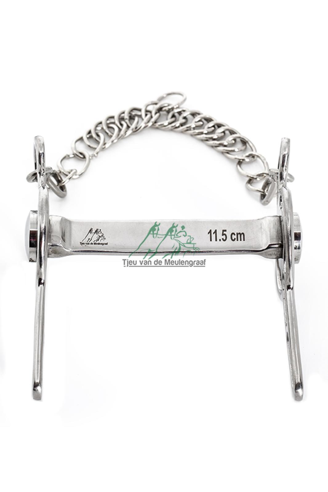 Menbit met 45° roterend plat mondstuk (shetty)
