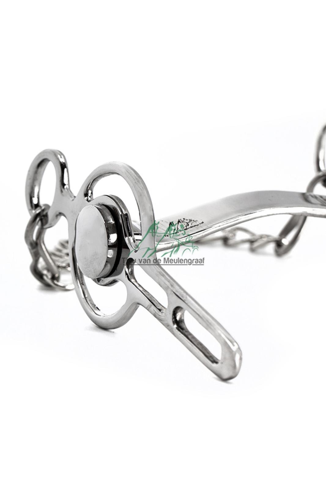 Menbit met 45° roterende licht gebogen plat mondstuk (shetty)