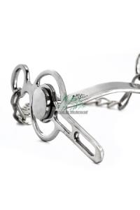 Menbit met 45° roterende licht gebogen plat mondstuk (shetty) - Afbeelding 2
