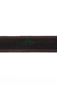Bruin lederen tweespan anti-slip leidsels - Afbeelding 2