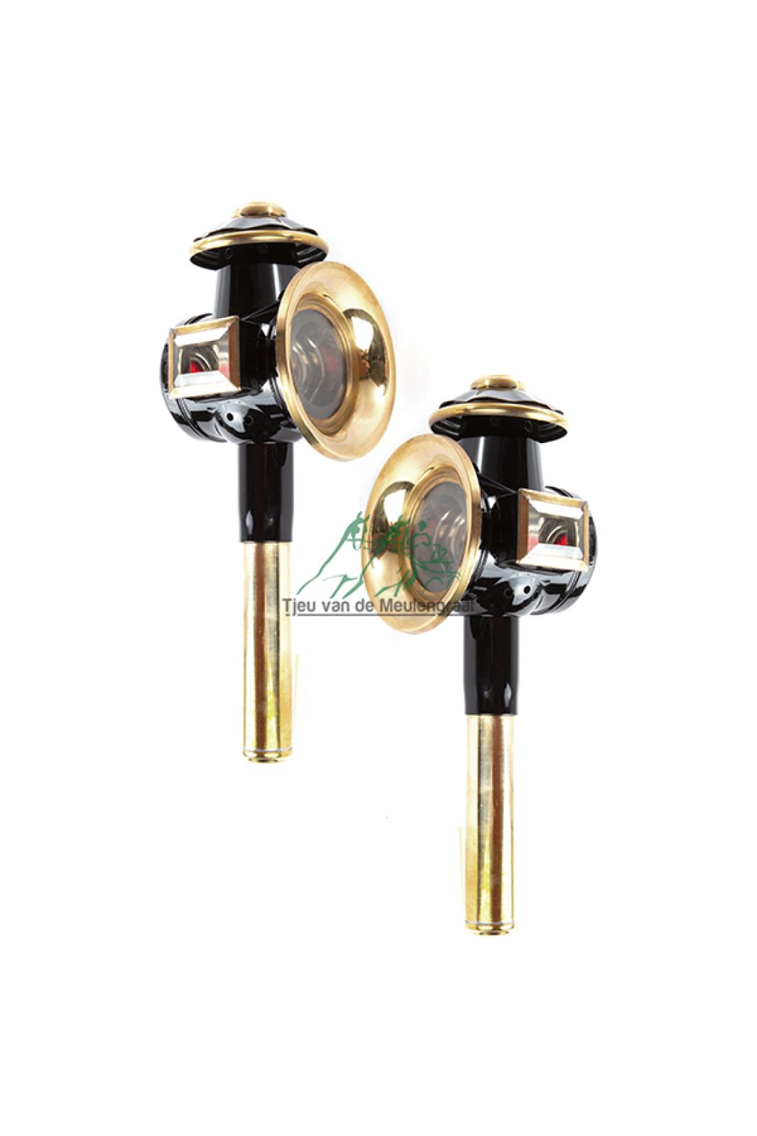Koperen koetslamp klein