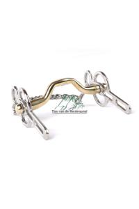 Liverpool menbit met goldbrass roterend conrad mondstuk - Afbeelding 2