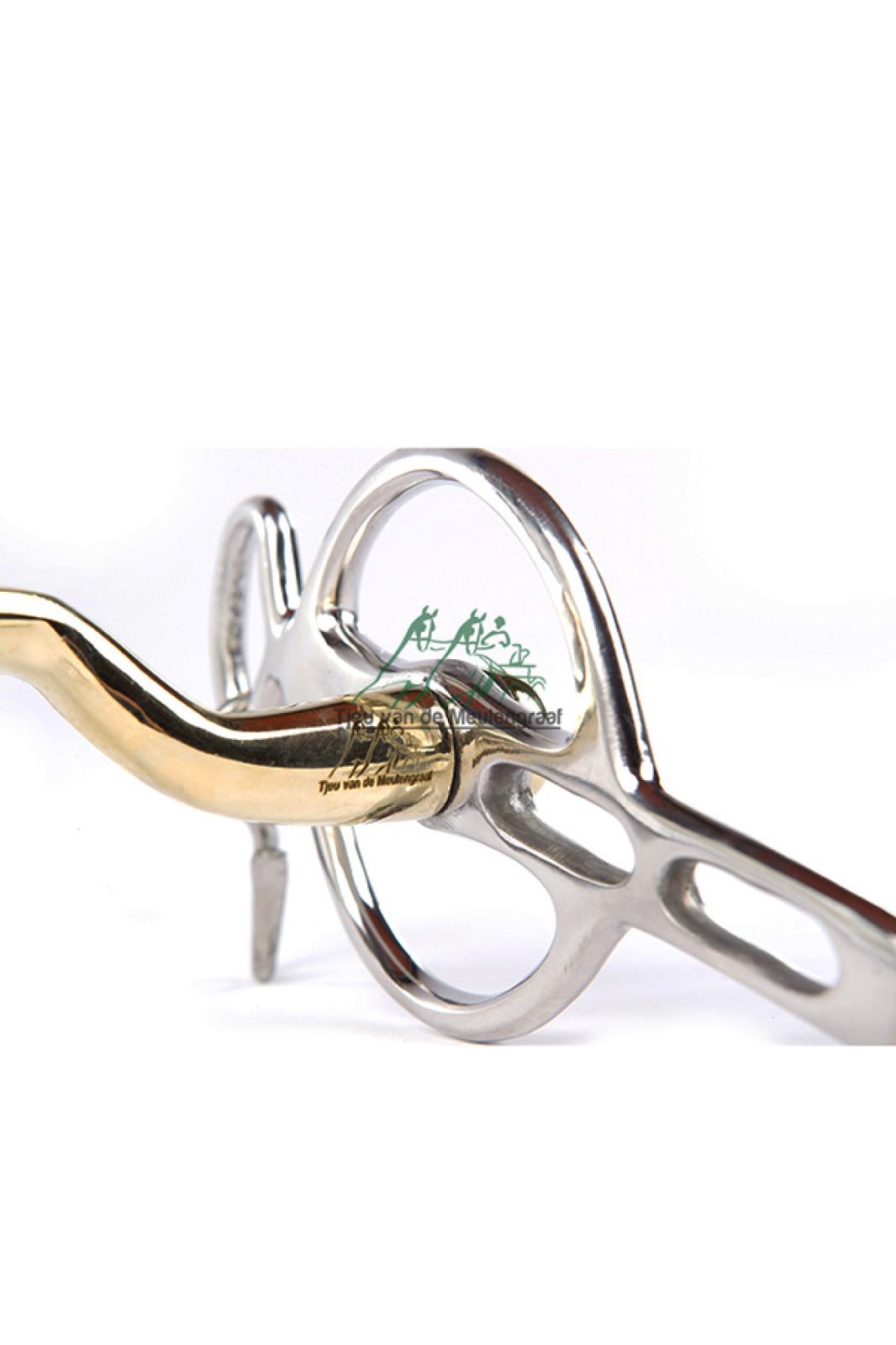 Liverpool menbit met goldbrass roterend conrad mondstuk