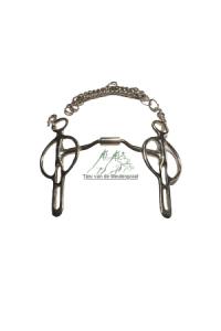 Mini liverpool menbit met myler mondstuk - Afbeelding 2