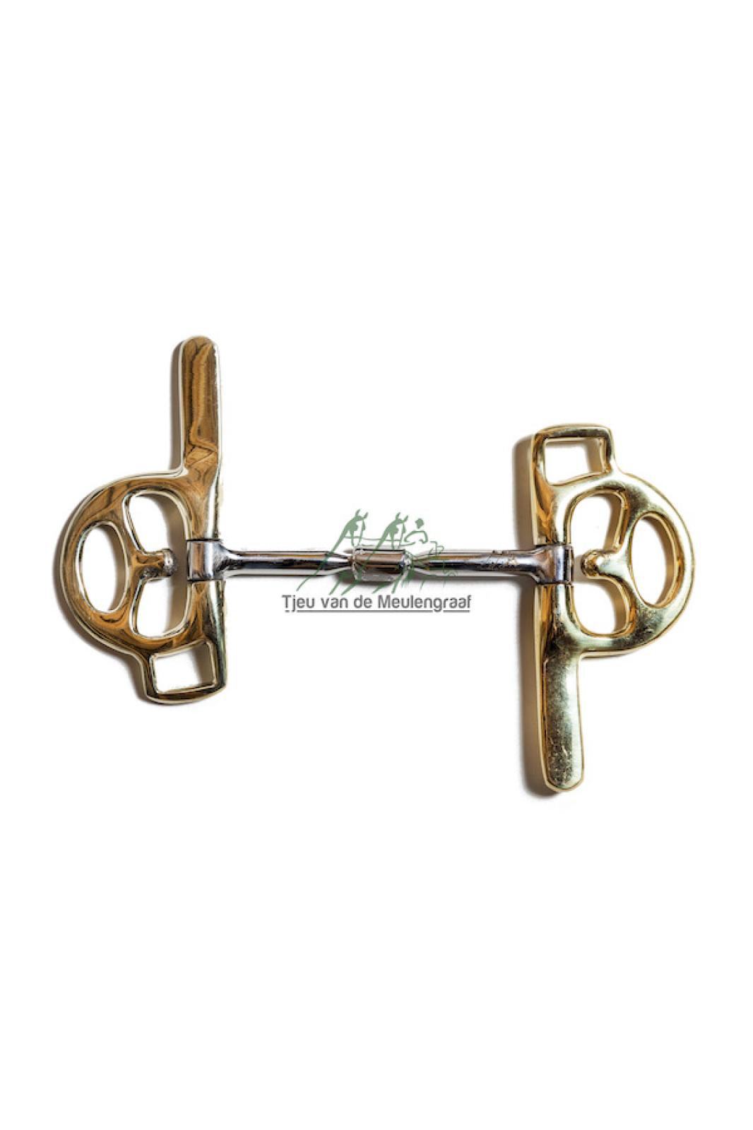 Amerikaans mini myler bit Messing ringen