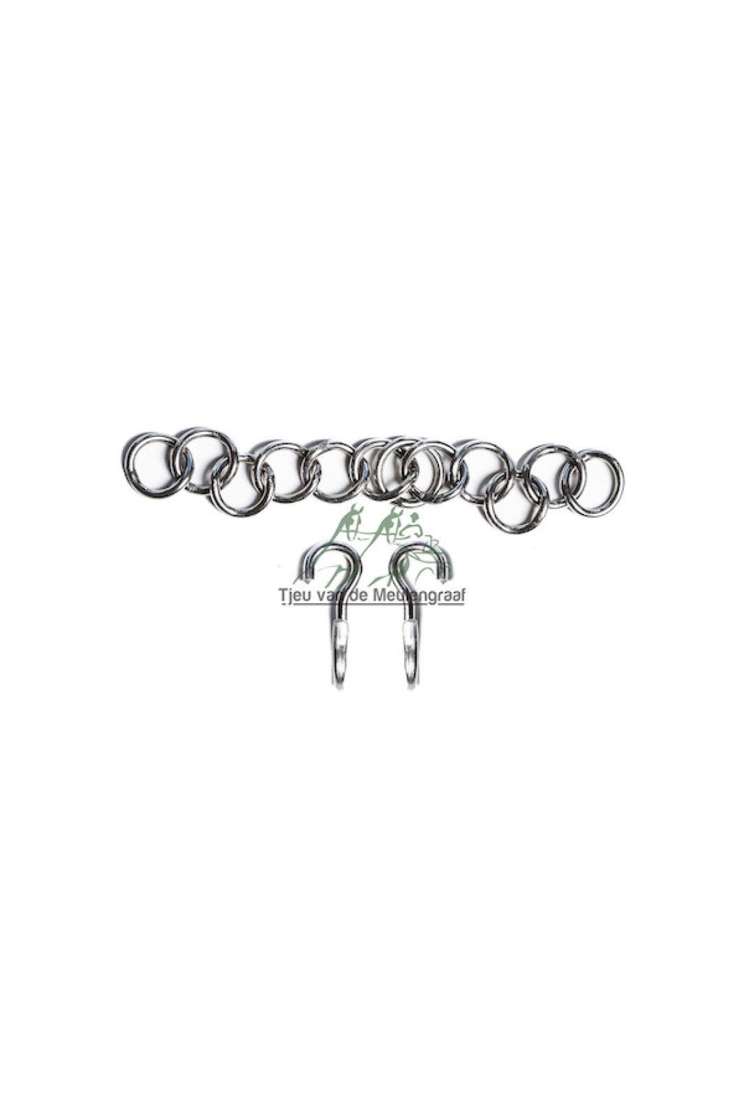 Enkele kinketting compleet met haken