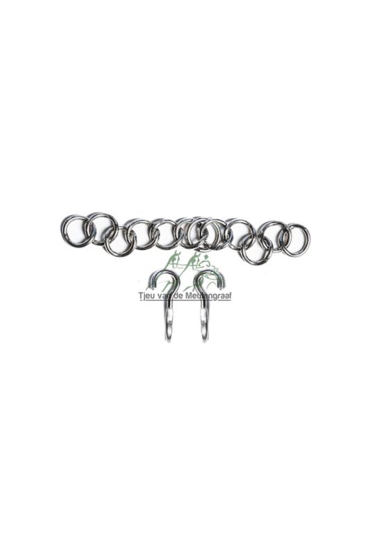 Einzelne Kinnkette komplett mit Haken